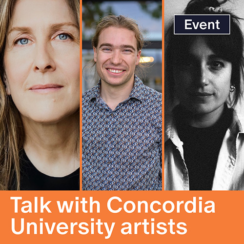 Talk with Concordia University artists